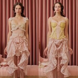 Break the Cocoon into A Butterfly Dress by LACEMADE 2 part dress